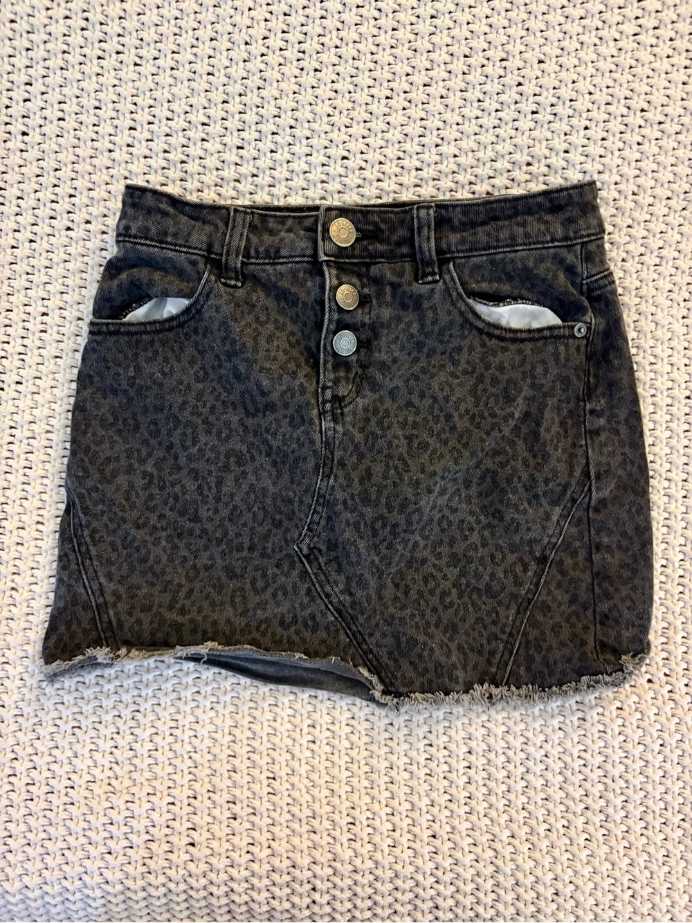 Girls Justice denim skort
